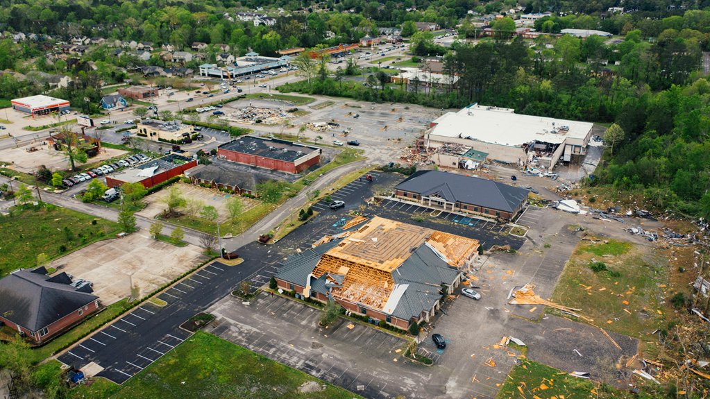 tioga commercial roof storm damage
