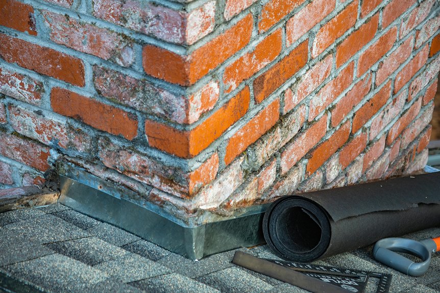 common roof flashing errors