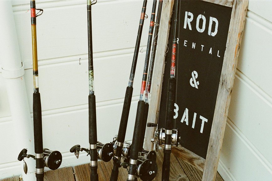 dock and pier fishing rentals