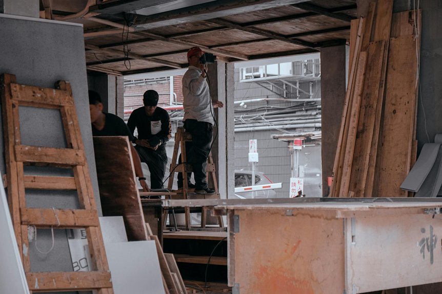contractor flooring material locations